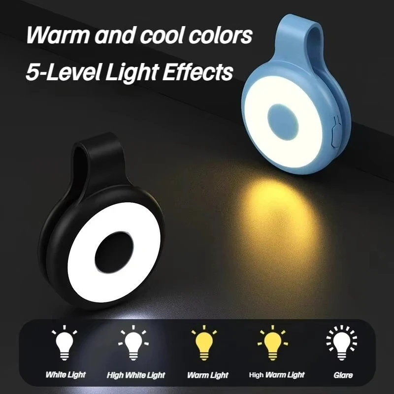 Magnetic Selfie Ring Light Smartphone Magnetic Fill Light Portable Mini Pocket Selfie Light